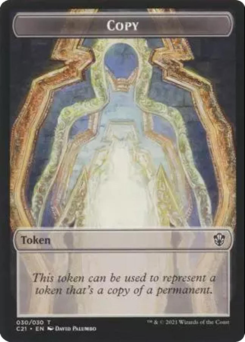 Copy // Land Mine Double-Sided Token (Secret Lair) (30 // 12) (Unique and Miscellaneous Promos)