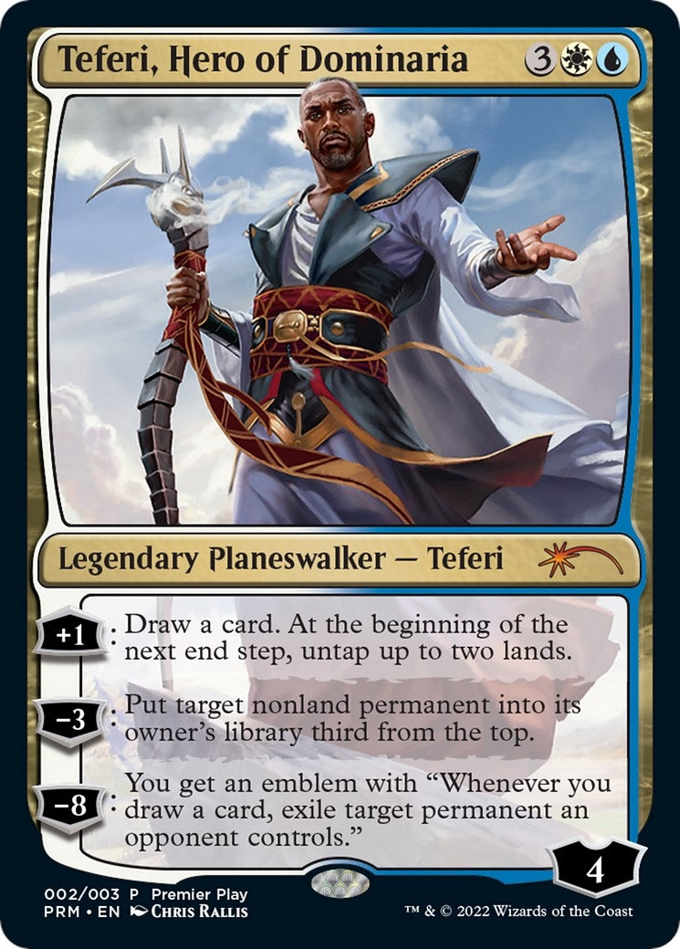 Teferi, Hero of Dominaria (2) (Pro Tour Promos)