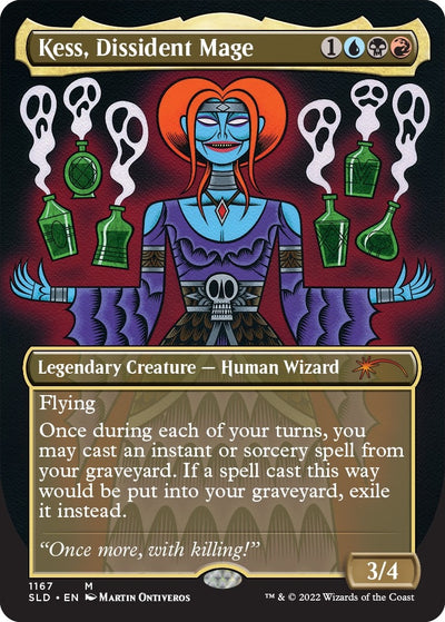 Kess, Dissident Mage (1167) (Secret Lair Drop Series)