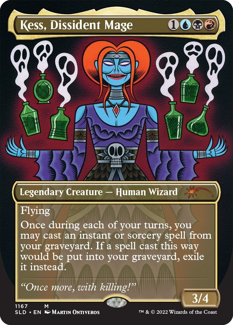 Kess, Dissident Mage (1167) (Secret Lair Drop Series)