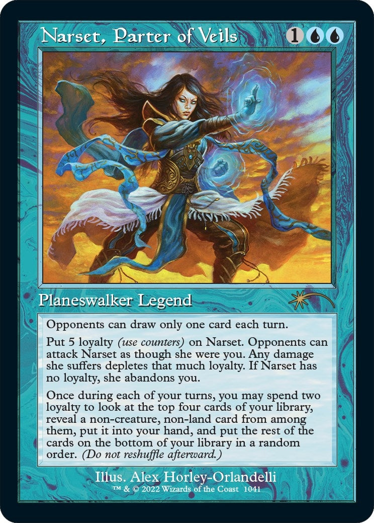Narset, Parter of Veils (Retro Frame) (1041) (Secret Lair Drop Series)