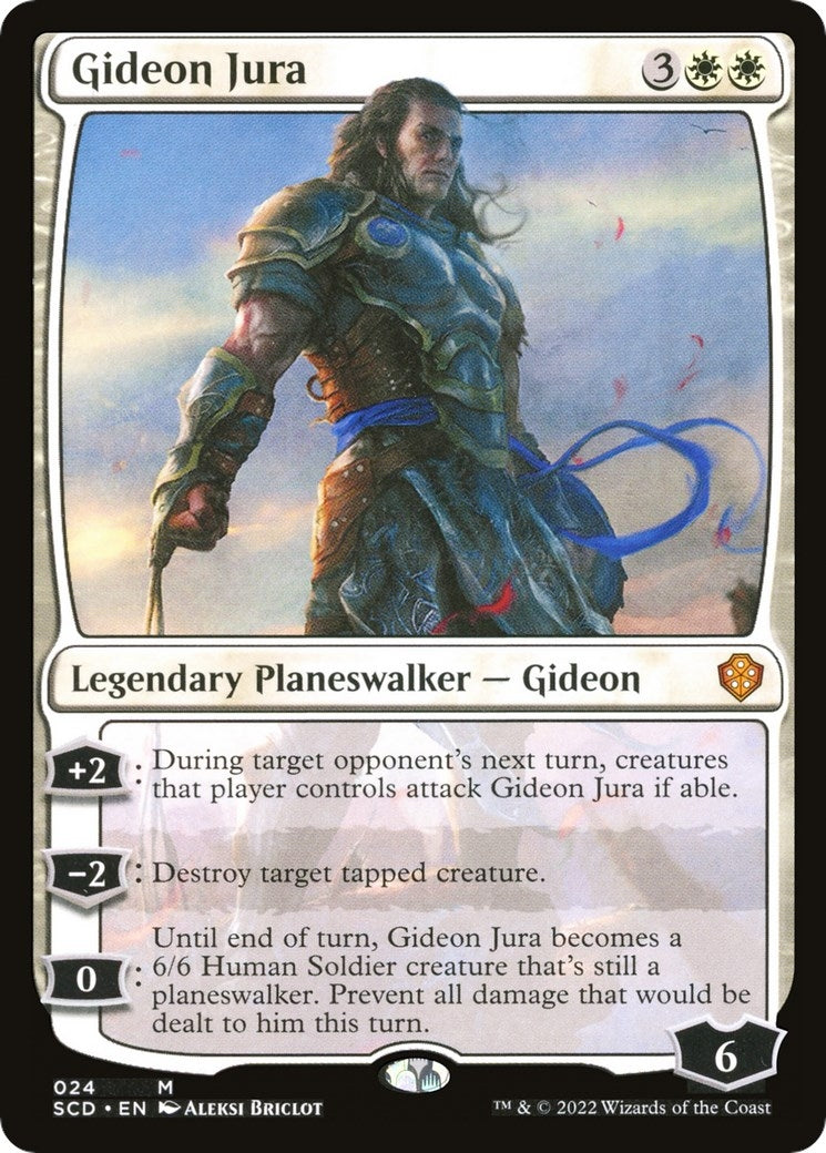 Gideon Jura (24) (Starter Commander Decks)
