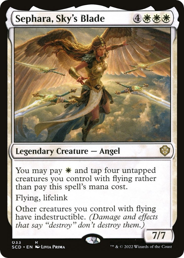 Sephara, Sky's Blade (33) (Starter Commander Decks)