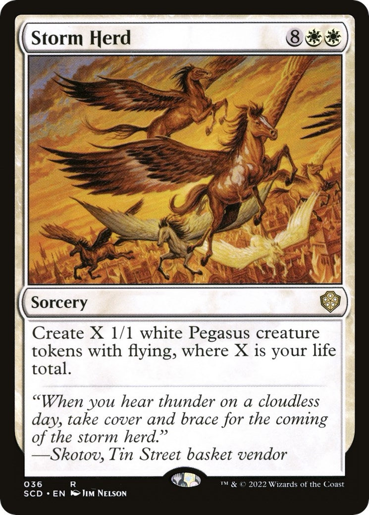 Storm Herd (36) (Starter Commander Decks)