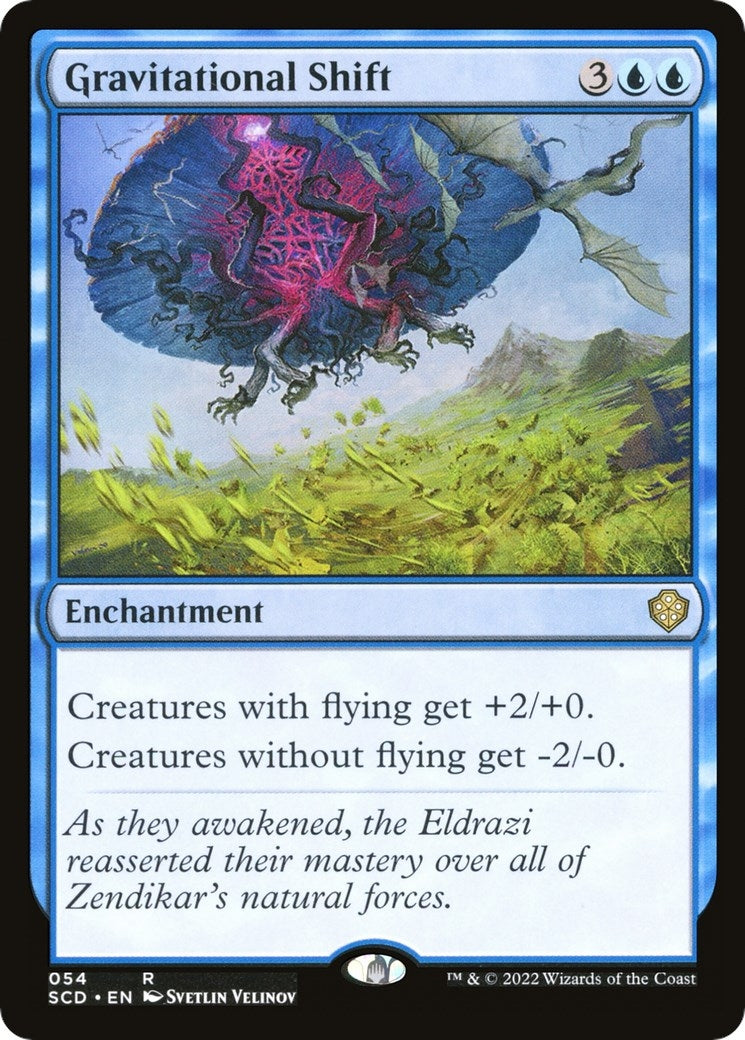 Gravitational Shift (54) (Starter Commander Decks)