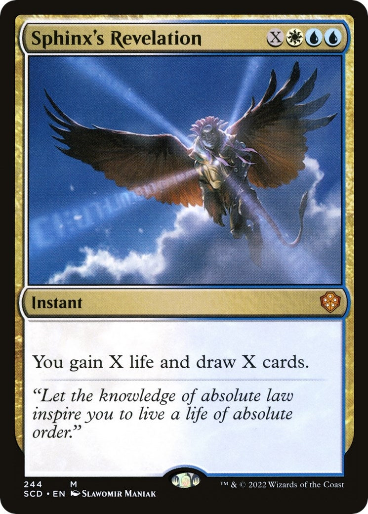 Sphinx's Revelation (244) (Starter Commander Decks)