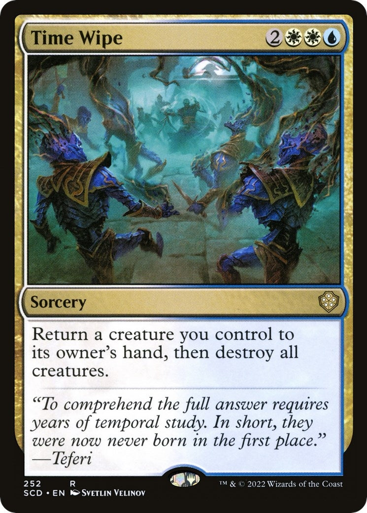 Time Wipe (252) (Starter Commander Decks)