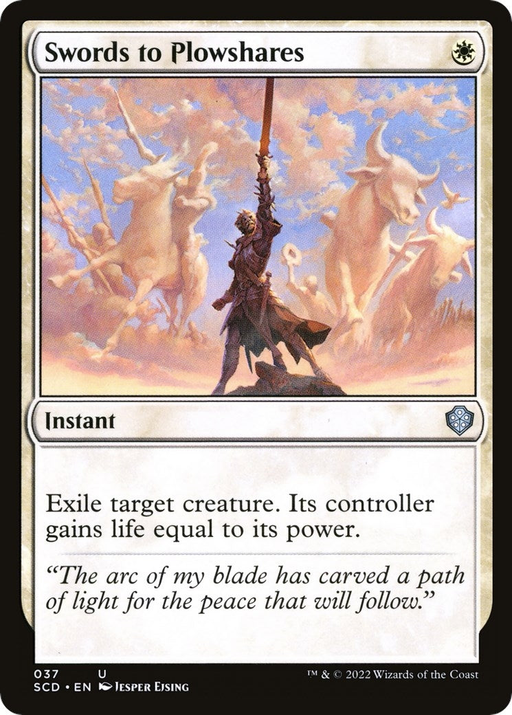 Swords to Plowshares (37) (Starter Commander Decks)