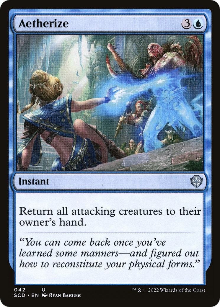 Aetherize (42) (Starter Commander Decks)