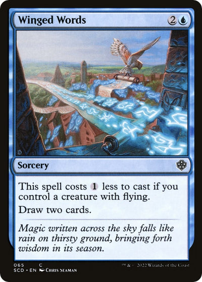 Winged Words (65) (Starter Commander Decks)
