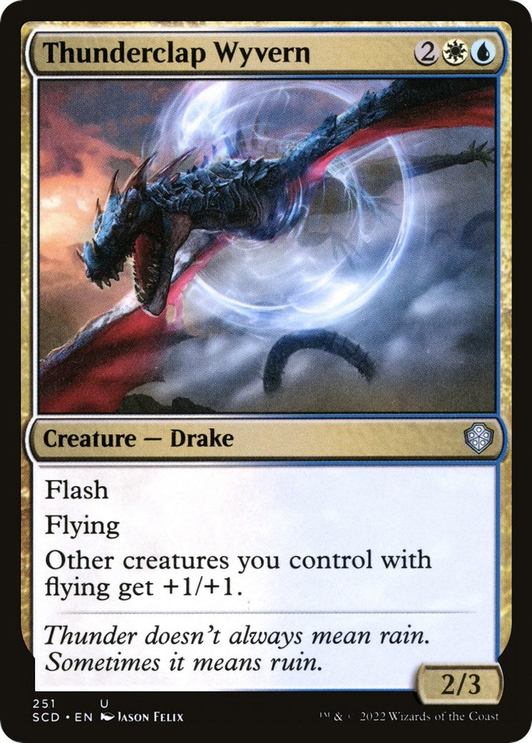Thunderclap Wyvern (251) (Starter Commander Decks)