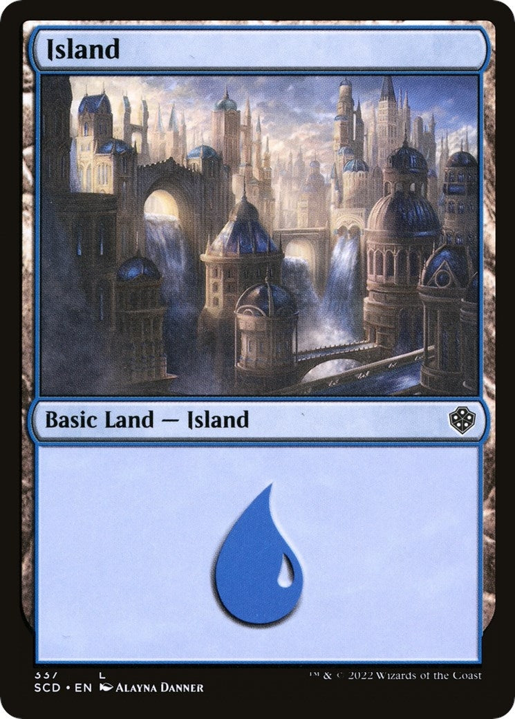 Island (337) (337) (Starter Commander Decks)