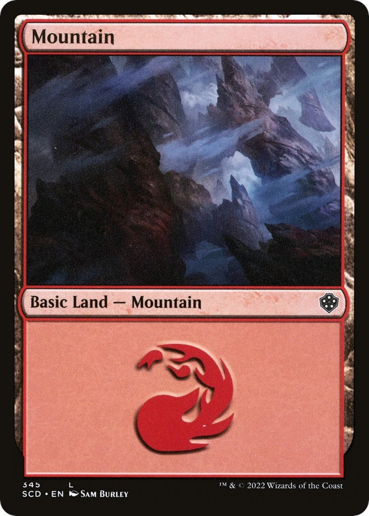 Mountain (345) (345) (Starter Commander Decks)