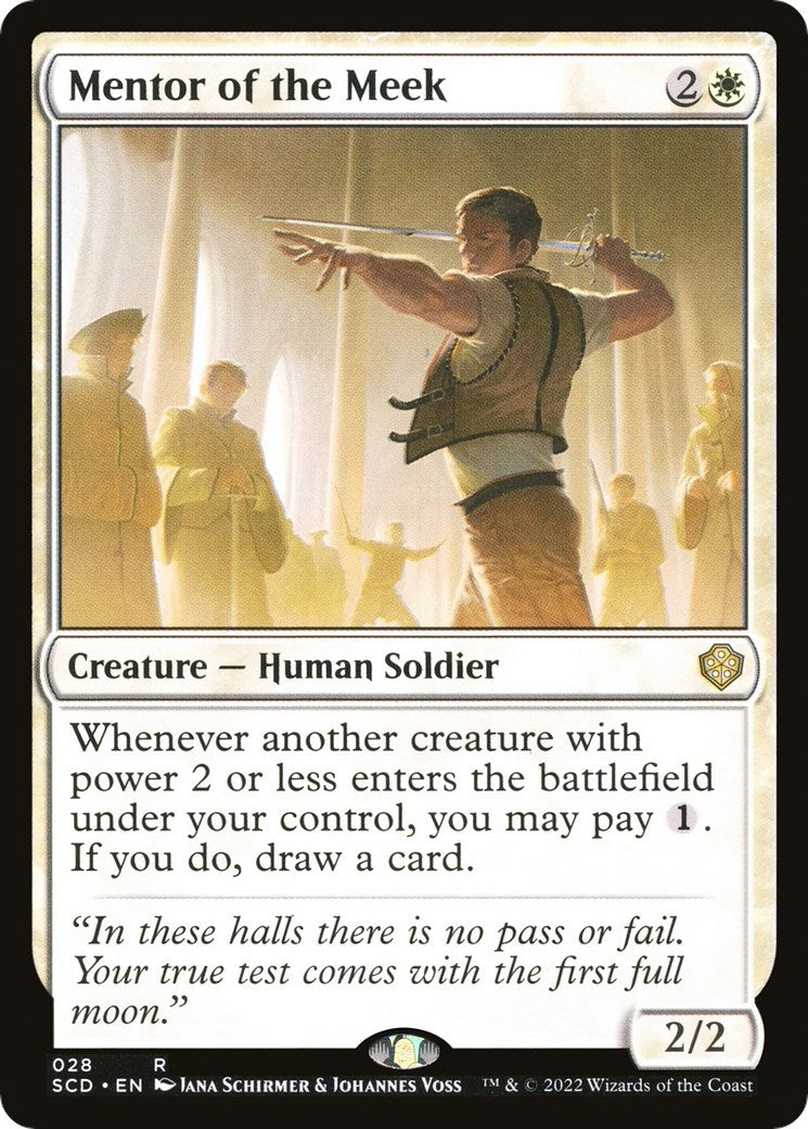 Mentor of the Meek (28) (Starter Commander Decks)