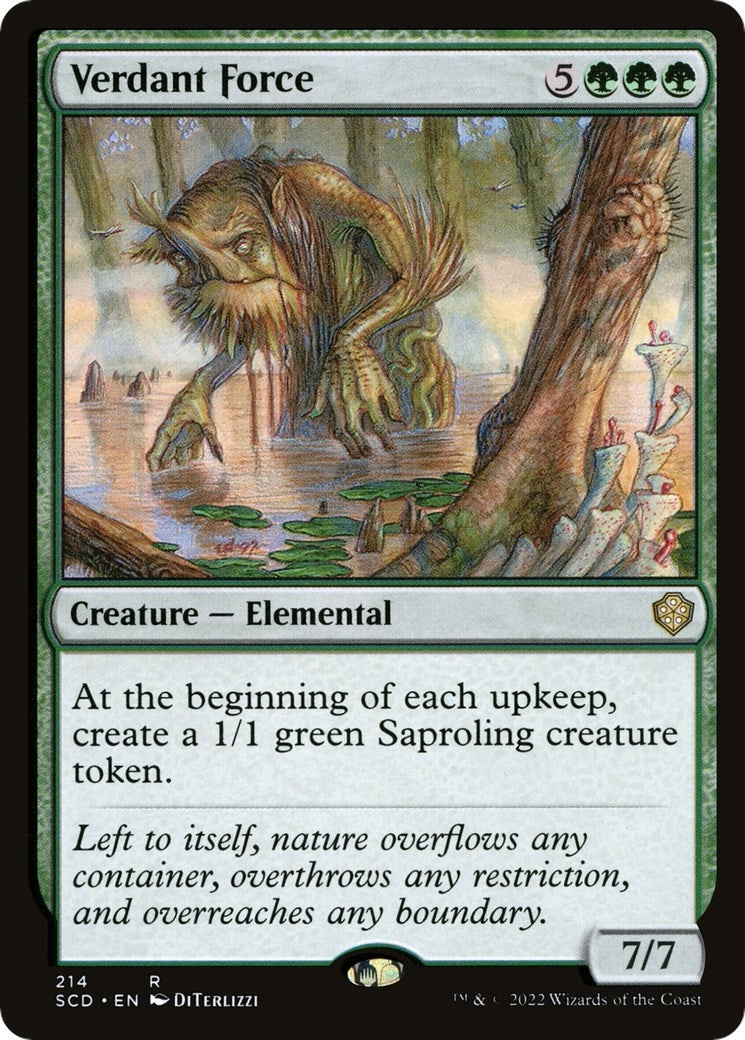 Image for Verdant Force (214) - Magic: The Gathering