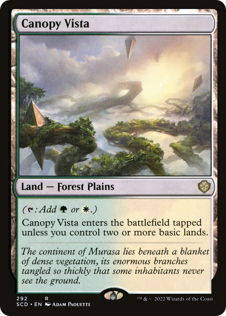 Canopy Vista (292) (Starter Commander Decks)
