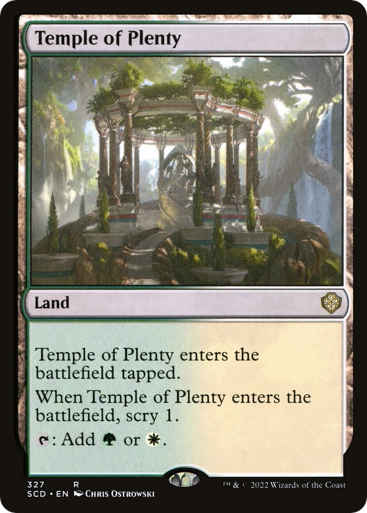 Temple of Plenty (327) (Starter Commander Decks)