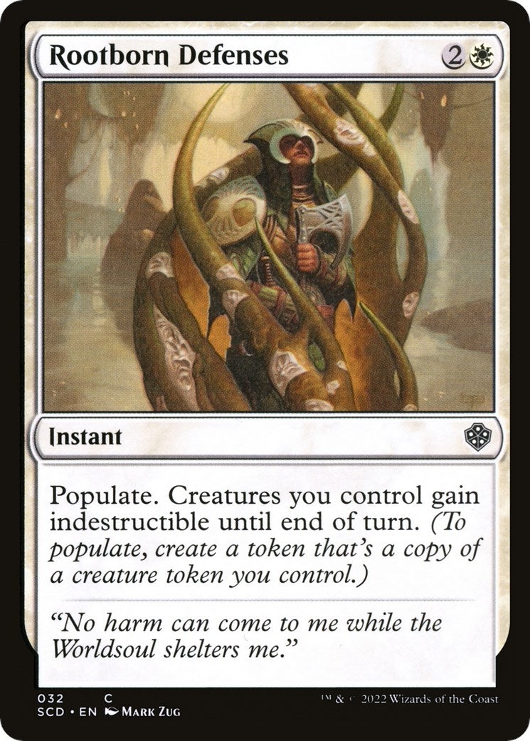Rootborn Defenses (32) (Starter Commander Decks)