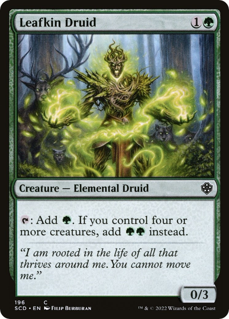 Leafkin Druid (196) (Starter Commander Decks)