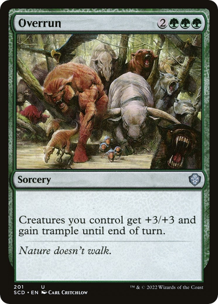 Overrun (201) (Starter Commander Decks)