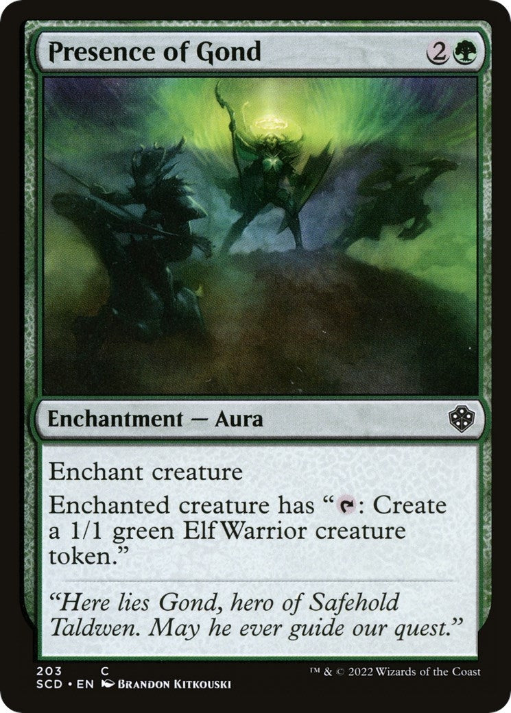 Presence of Gond (203) (Starter Commander Decks)