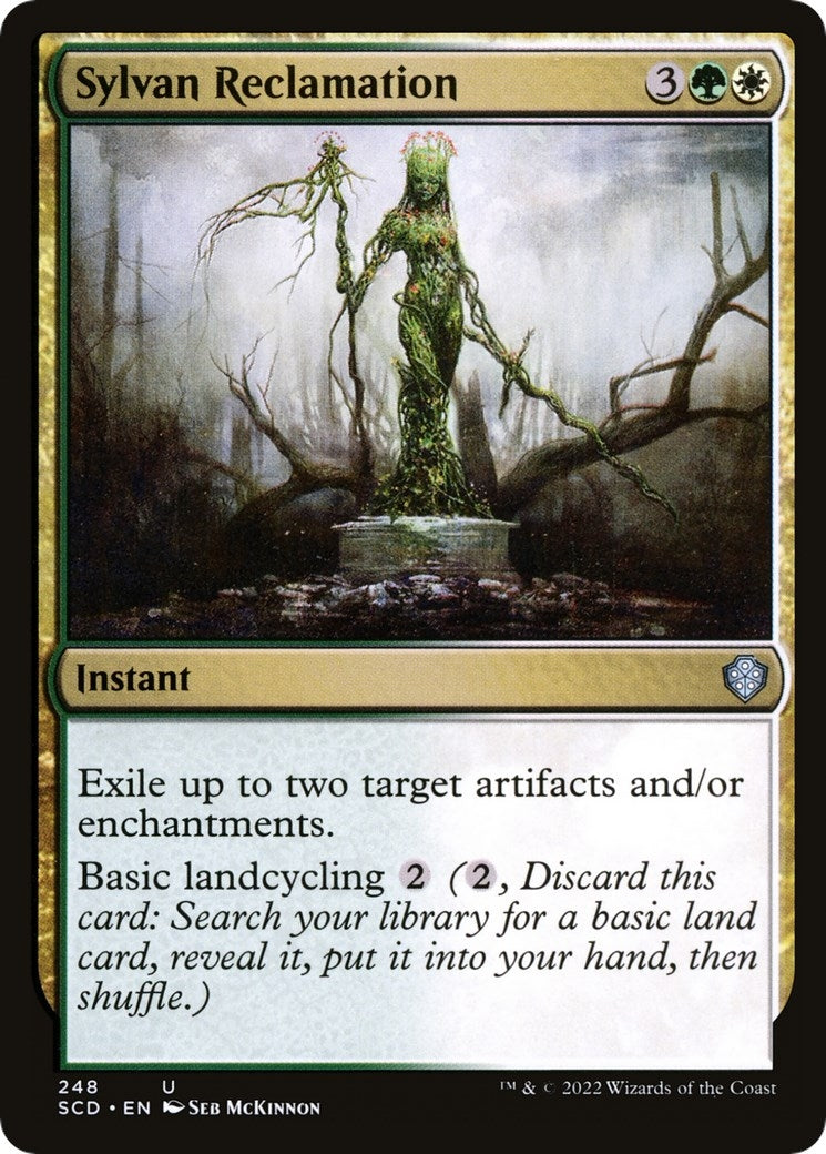 Sylvan Reclamation (248) (Starter Commander Decks)