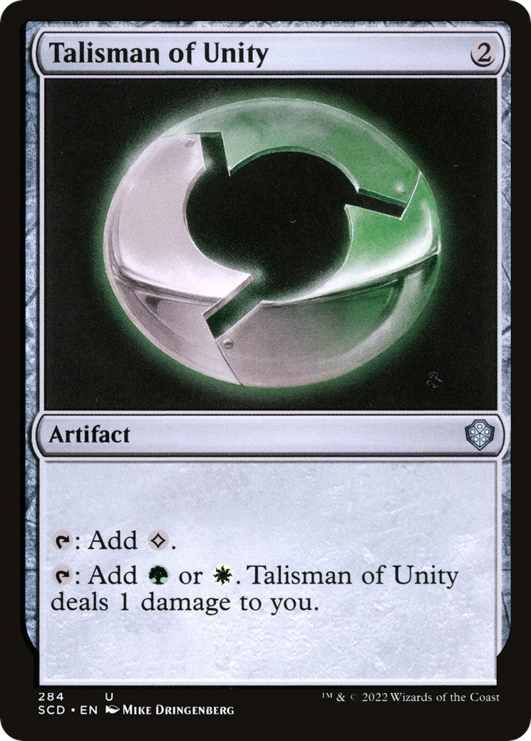 Talisman of Unity (284) (Starter Commander Decks)