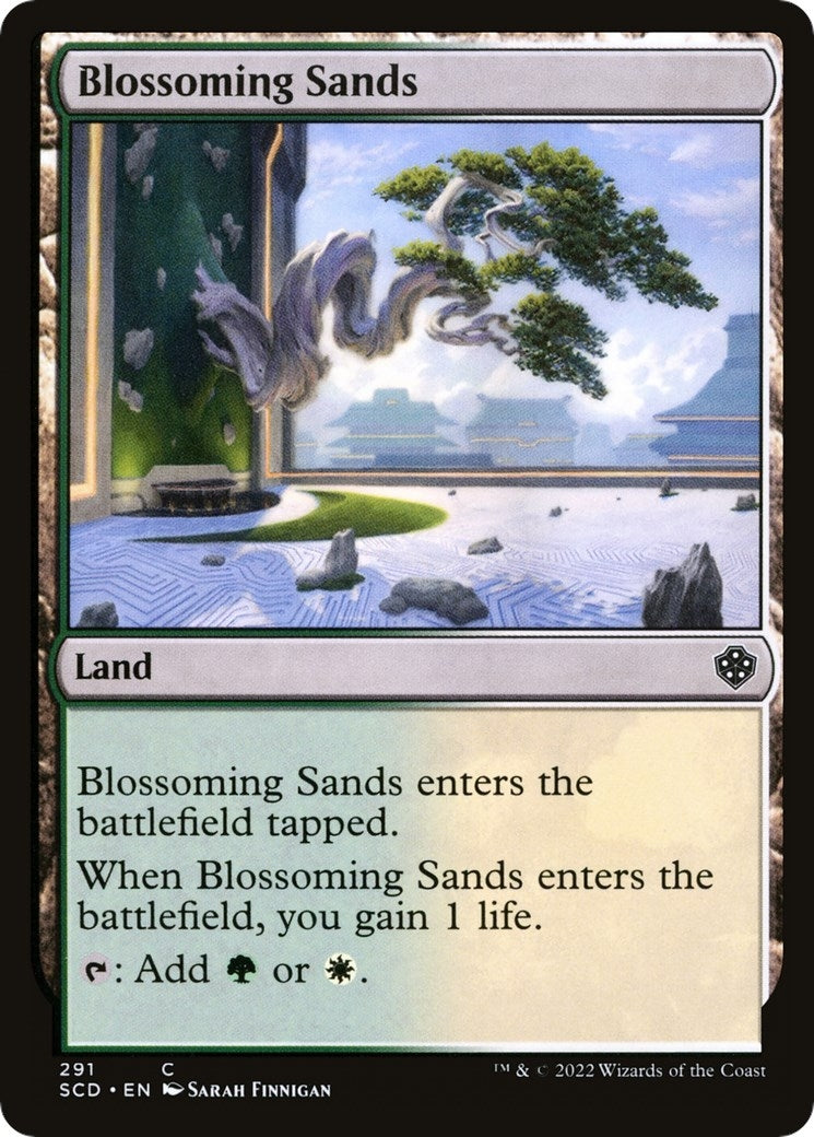 Blossoming Sands (291) (Starter Commander Decks)