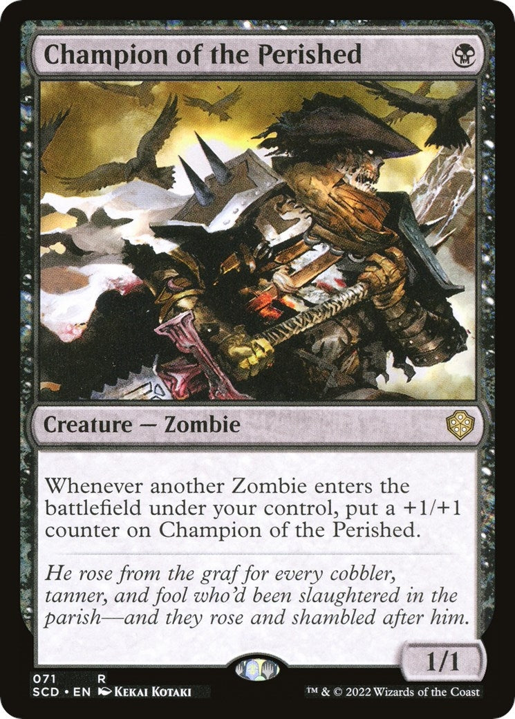 Champion of the Perished (71) (Starter Commander Decks)