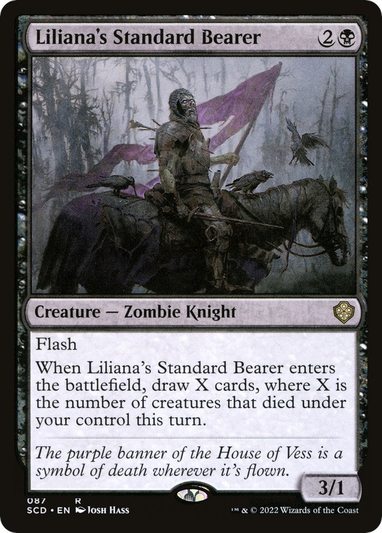 Liliana's Standard Bearer (87) (Starter Commander Decks)