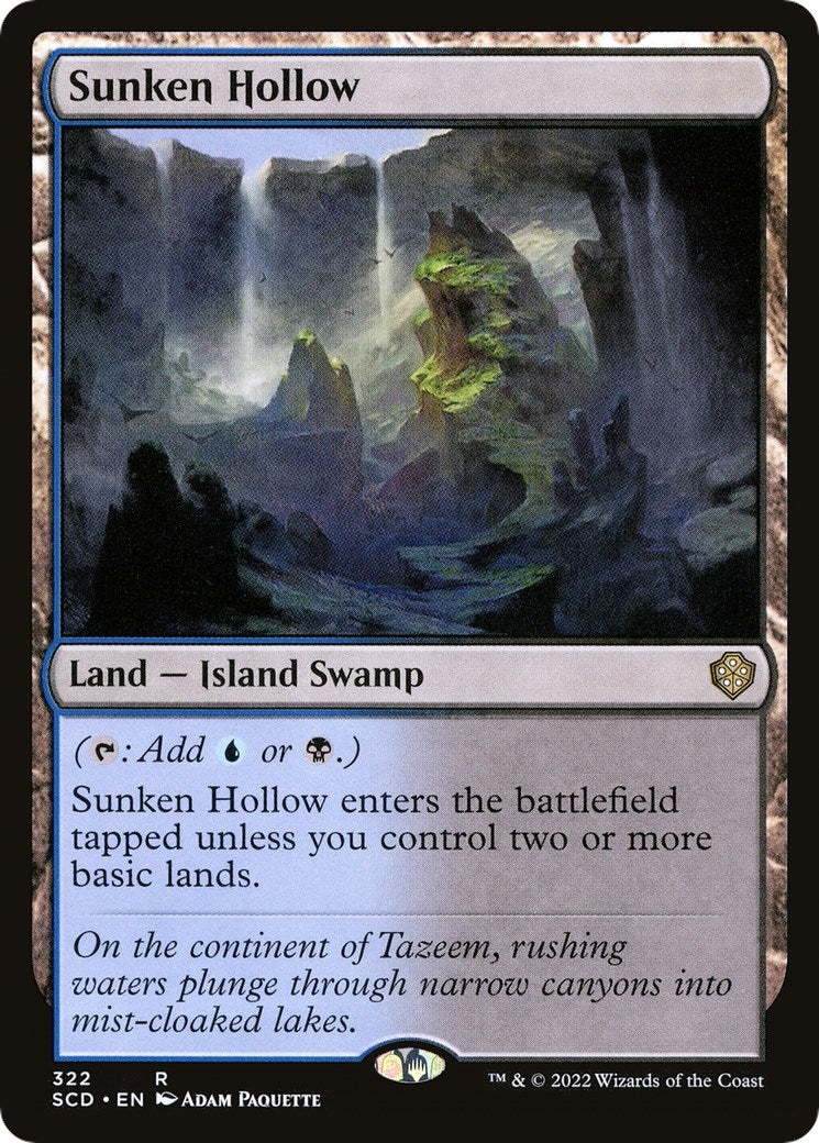 Sunken Hollow (322) (Starter Commander Decks)