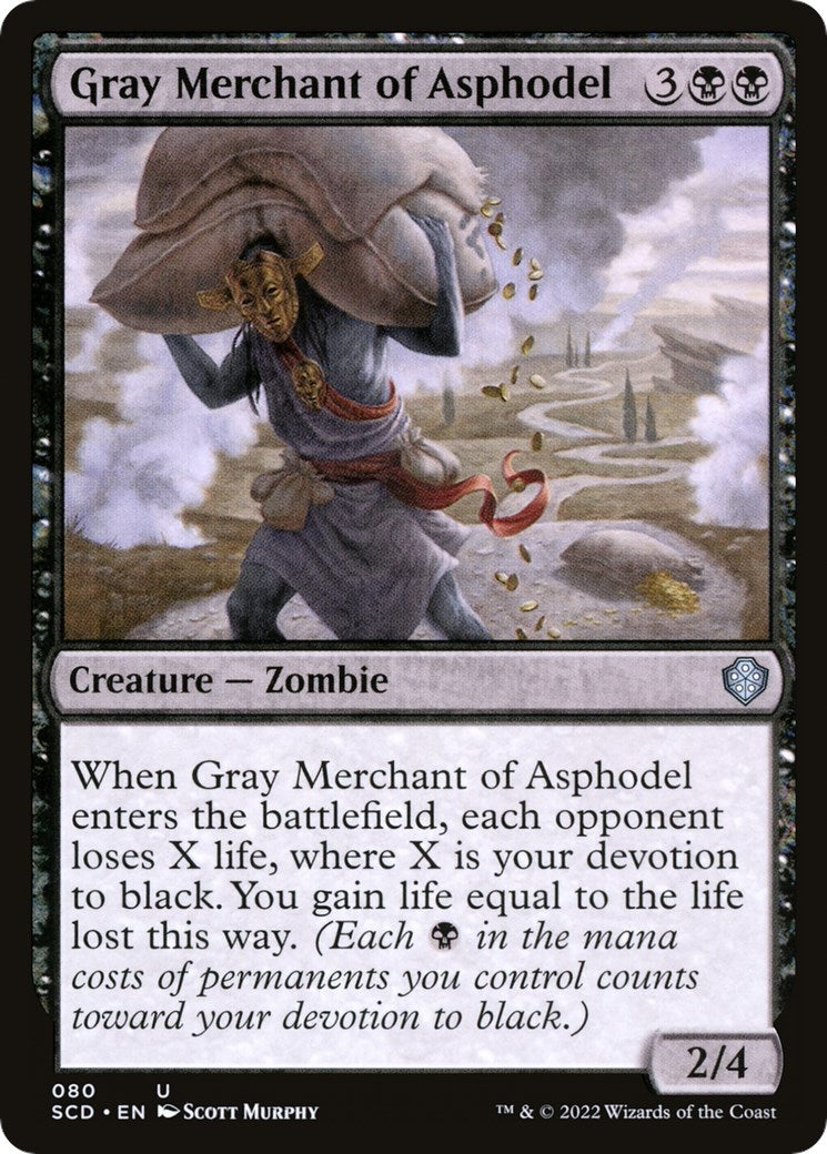 Gray Merchant of Asphodel (80) (Starter Commander Decks)