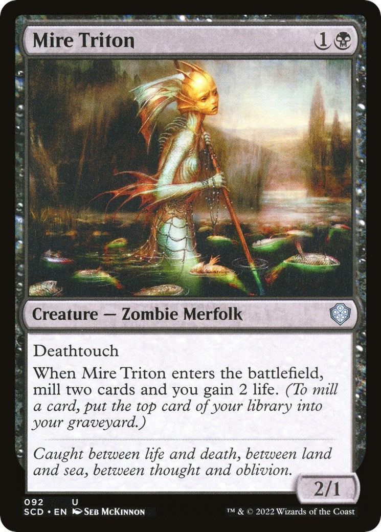Mire Triton (92) (Starter Commander Decks)