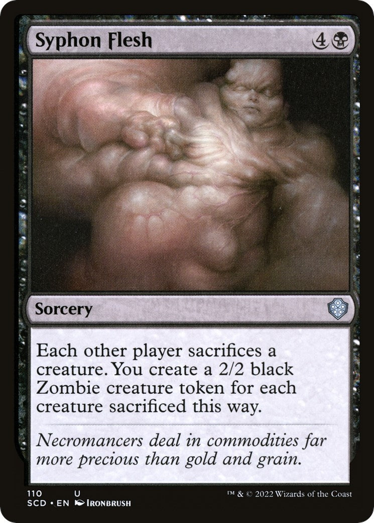 Syphon Flesh (110) (Starter Commander Decks)