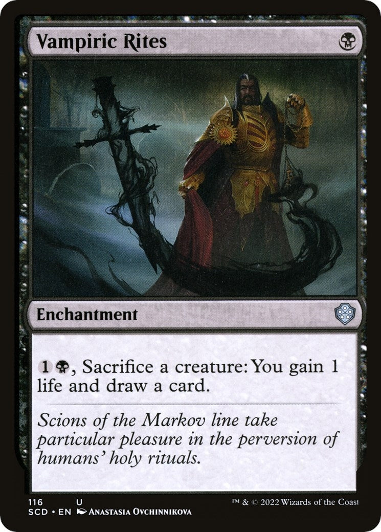 Vampiric Rites (116) (Starter Commander Decks)