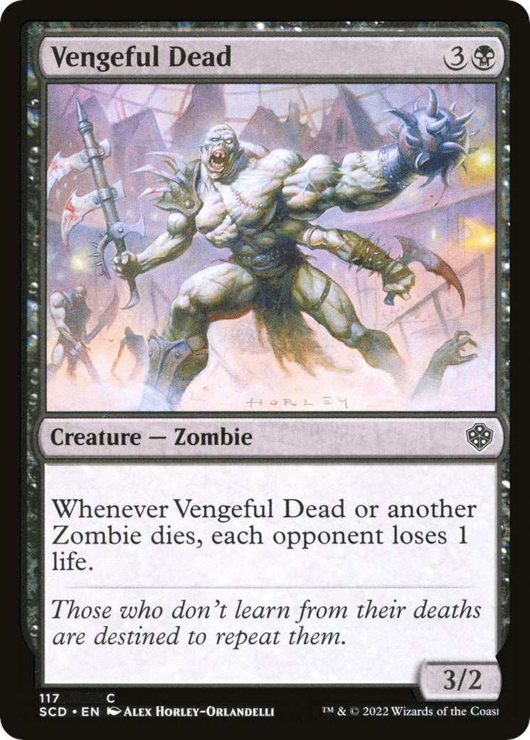 Image for Vengeful Dead (117) - Magic: The Gathering