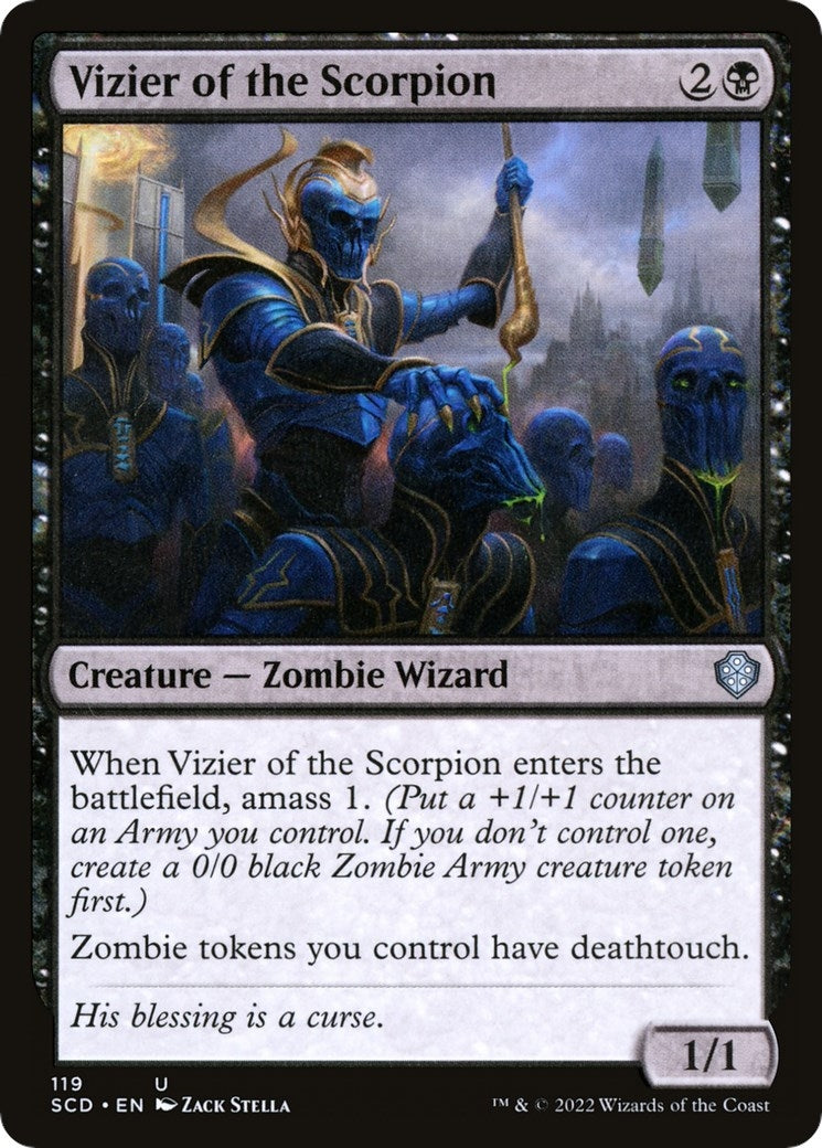 Image for Vizier of the Scorpion (119) - Magic: The Gathering