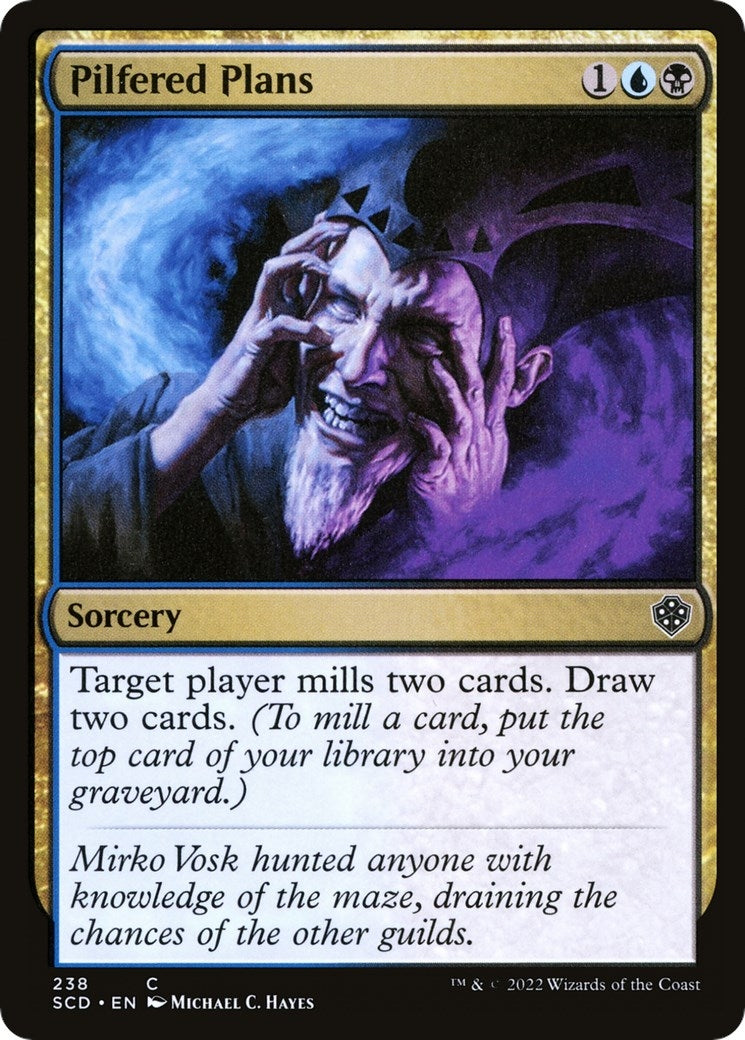 Pilfered Plans (238) (Starter Commander Decks)