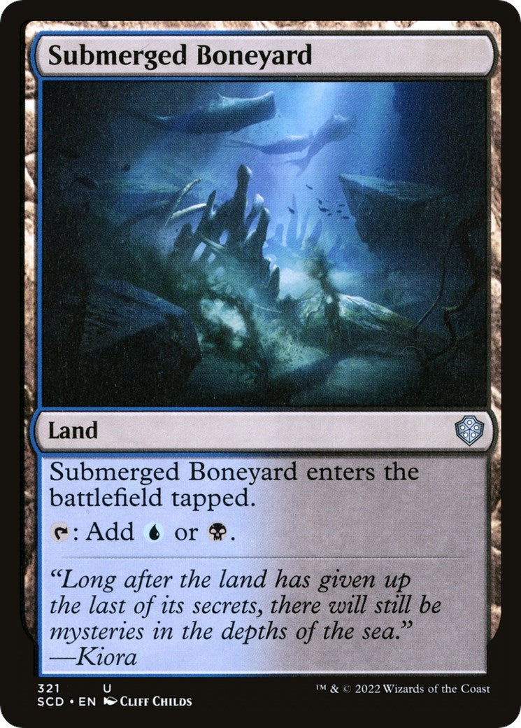Submerged Boneyard (321) (Starter Commander Decks)
