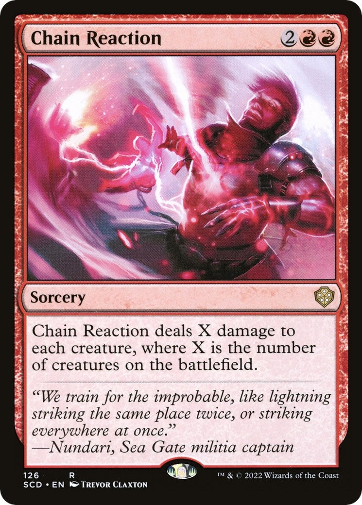 Chain Reaction (126) (Starter Commander Decks)