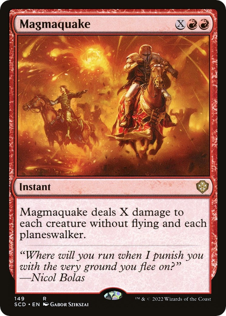 Magmaquake (149) (Starter Commander Decks)