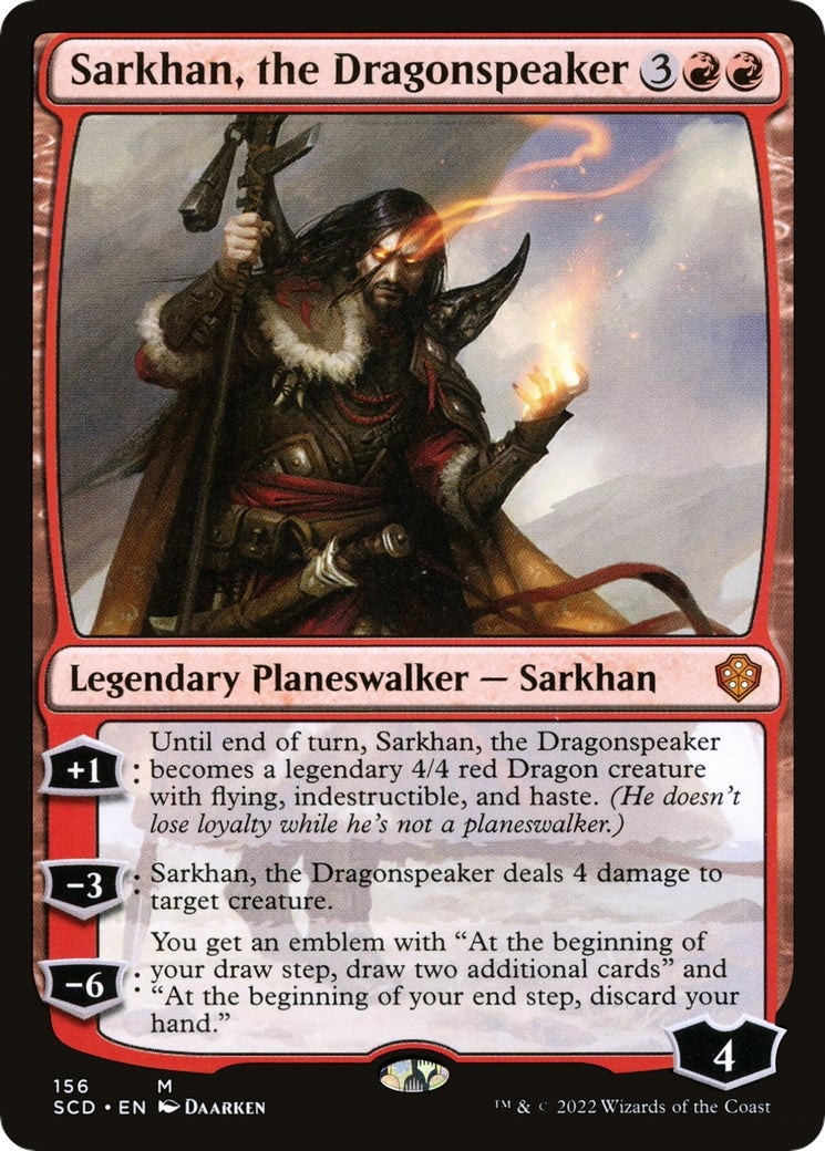 Sarkhan, the Dragonspeaker (156) (Starter Commander Decks)