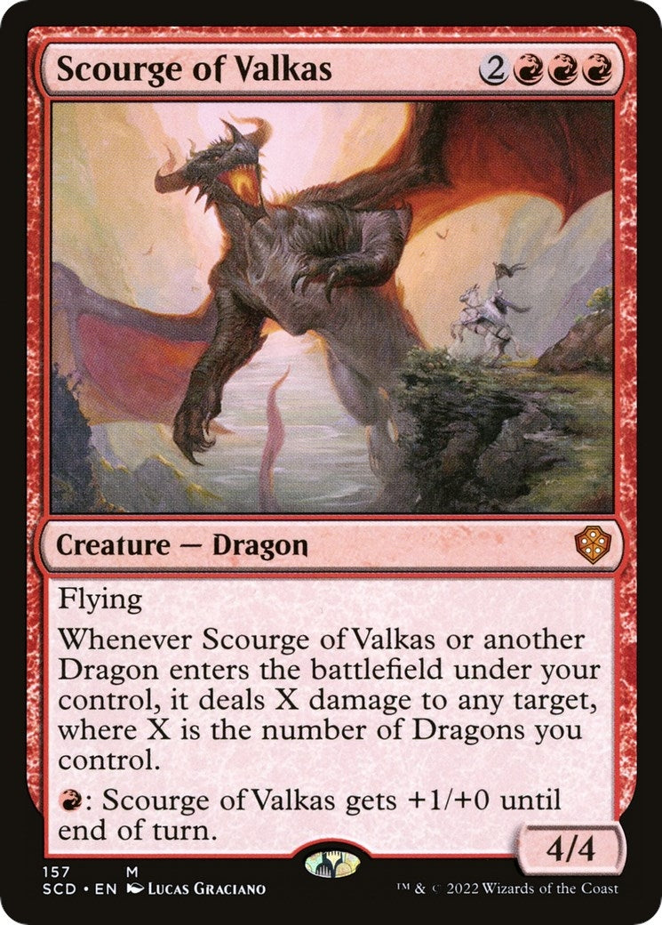 Scourge of Valkas (157) (Starter Commander Decks)
