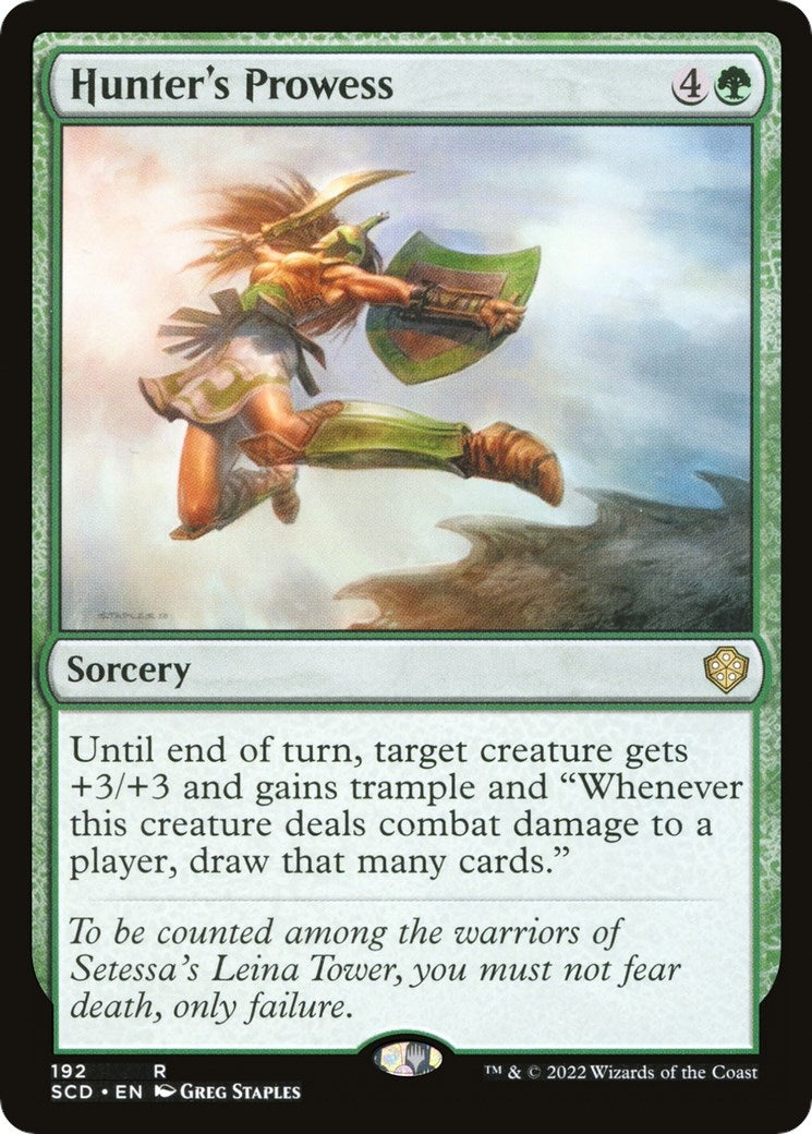Hunter's Prowess (192) (Starter Commander Decks)