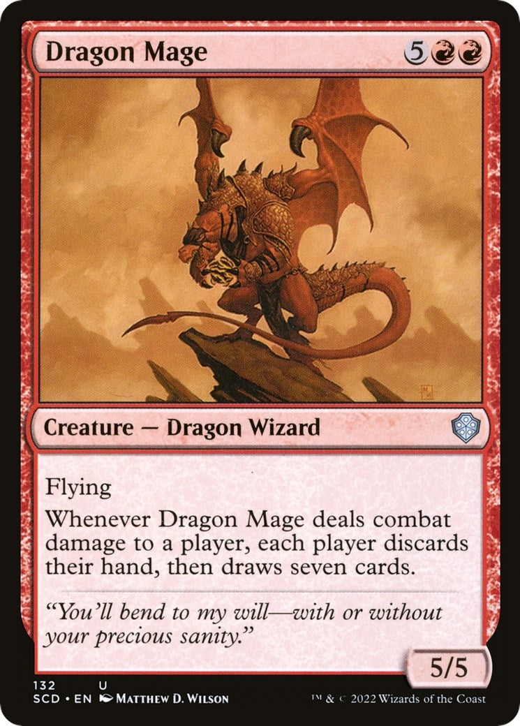 Dragon Mage (132) (Starter Commander Decks)