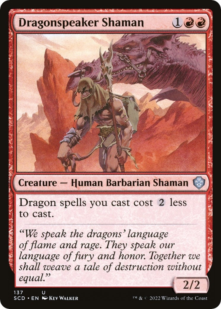 Dragonspeaker Shaman (137) (Starter Commander Decks)