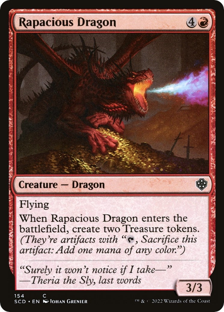 Rapacious Dragon (154) (Starter Commander Decks)