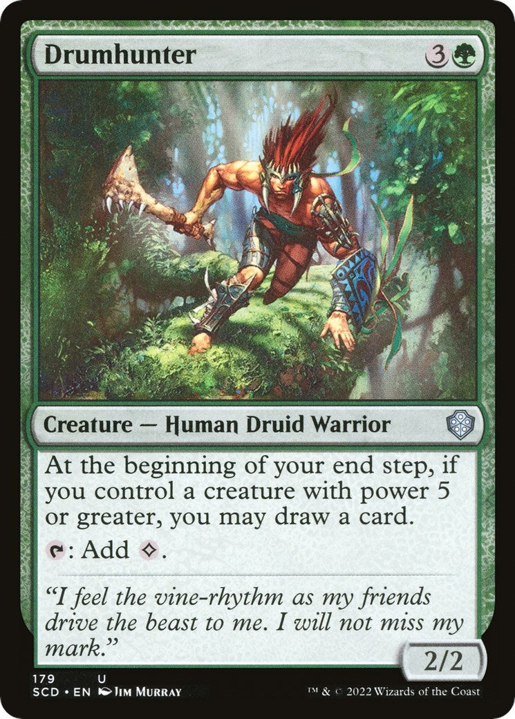 Drumhunter (179) (Starter Commander Decks)