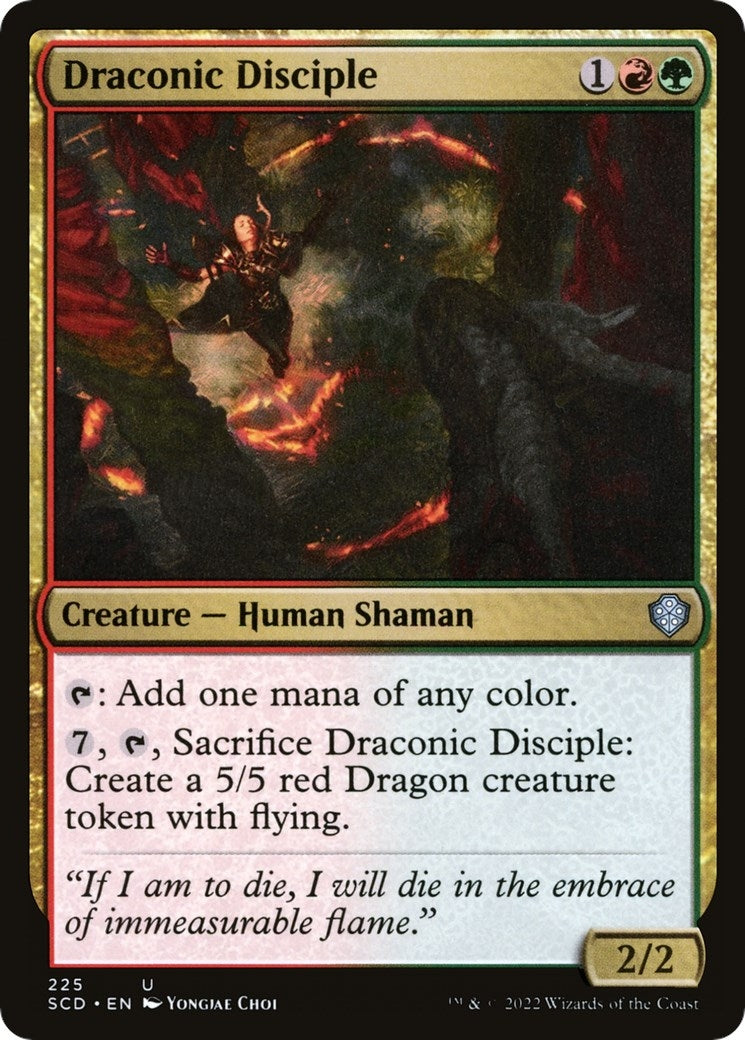 Draconic Disciple (225) (Starter Commander Decks)