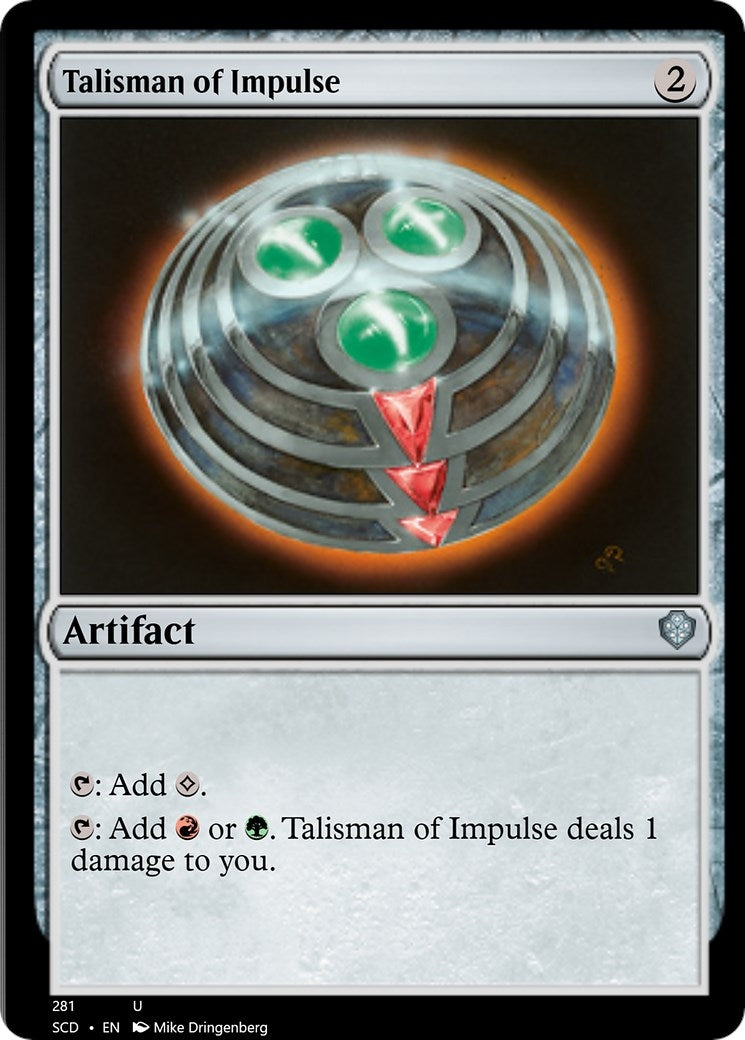 Talisman of Impulse (281) (Starter Commander Decks)